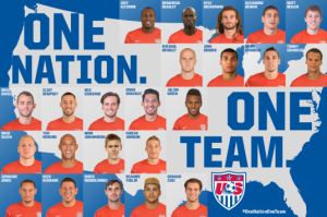 These 23 men will represent the great United States of America at the World Cup.
